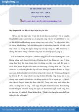 Đề số 5 - Đề kiểm tra 15 phút - Học kì 2 - Ngữ văn 12